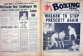 Original Old Vintage Print Boxing 1963 Walker Prescott Charnley Levene Moore