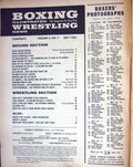 Old Vintage Print Boxing 1962 Fullmer Pender Tiger Graffio Barker Texas 20th