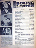 Original Old Vintage Print Boxing 1967 Patterson Frazier Ellis Spencer Chuvalo