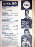 Old Vintage Print Boxing 1961 Patterson Marciano Dempsey Louis Baer Barry 20th