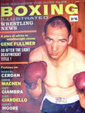 Antique Old Print Boxing 1962 Moore Cerdan Machen Giambra Giardello Jones 20th