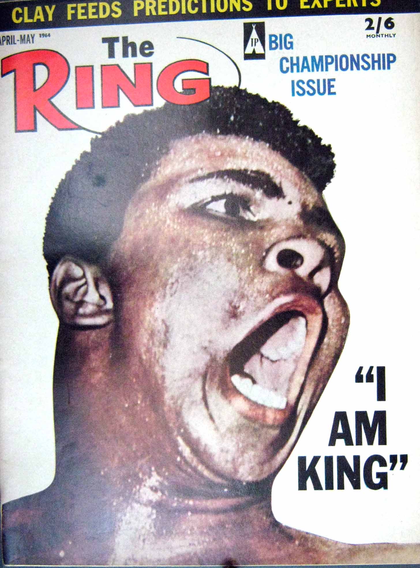 Old Vintage Print Boxing 1964 Clay Atlas Andrea Graham Masque Bezy Orton 20th
