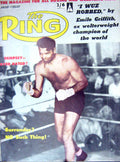 Original Old Vintage Print Boxing 1962 Dempsey Kiniski Glover Leonard Banner