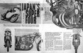 Original Old Antique Print Motor Cycle Honda Racer Contact-Braker Stripdown