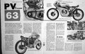 Old Vintage Print Motor Cycle 1963 Honda 305 Super Twin Sport Lucas Lamp 20th