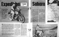 Original Old Vintage Print Motor Cycle 1963 Sidecar Peter Fraser Stuart-White