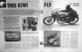 Original Old Vintage Print Motor Cycle 1964 Hugh Anderson Dragon Rally Lucas