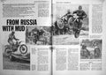 Antique Old Print Motor Cycle Magazine 1965 Kirby Lambretta Godfrey David 20th