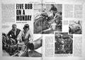 Original Old Vintage Print Motor Cycle Magazine 1967 Ser Dunlop Keating Lewis