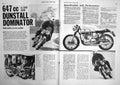 Old Vintage Print Motor Cycle Magazine 1965 Comerfords Ivy Shorey Dunphy 20th