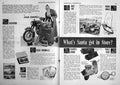 Old Vintage Print Motor Cycle Magazine 1964 Honda Adsett Graham Sidecar 20th