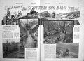Old Vintage Print Motor Cycle Magazine 1947 Enfield Blossom Tree Walker 20th