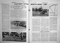 Old Vintage Print Motor Cycle Magazine 1950 Matchless Altnafeadh Viney 20th