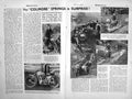 Old Vintage Print Motor Cycling Magazine 1950 Triumph Thunderbird Tyres 20th