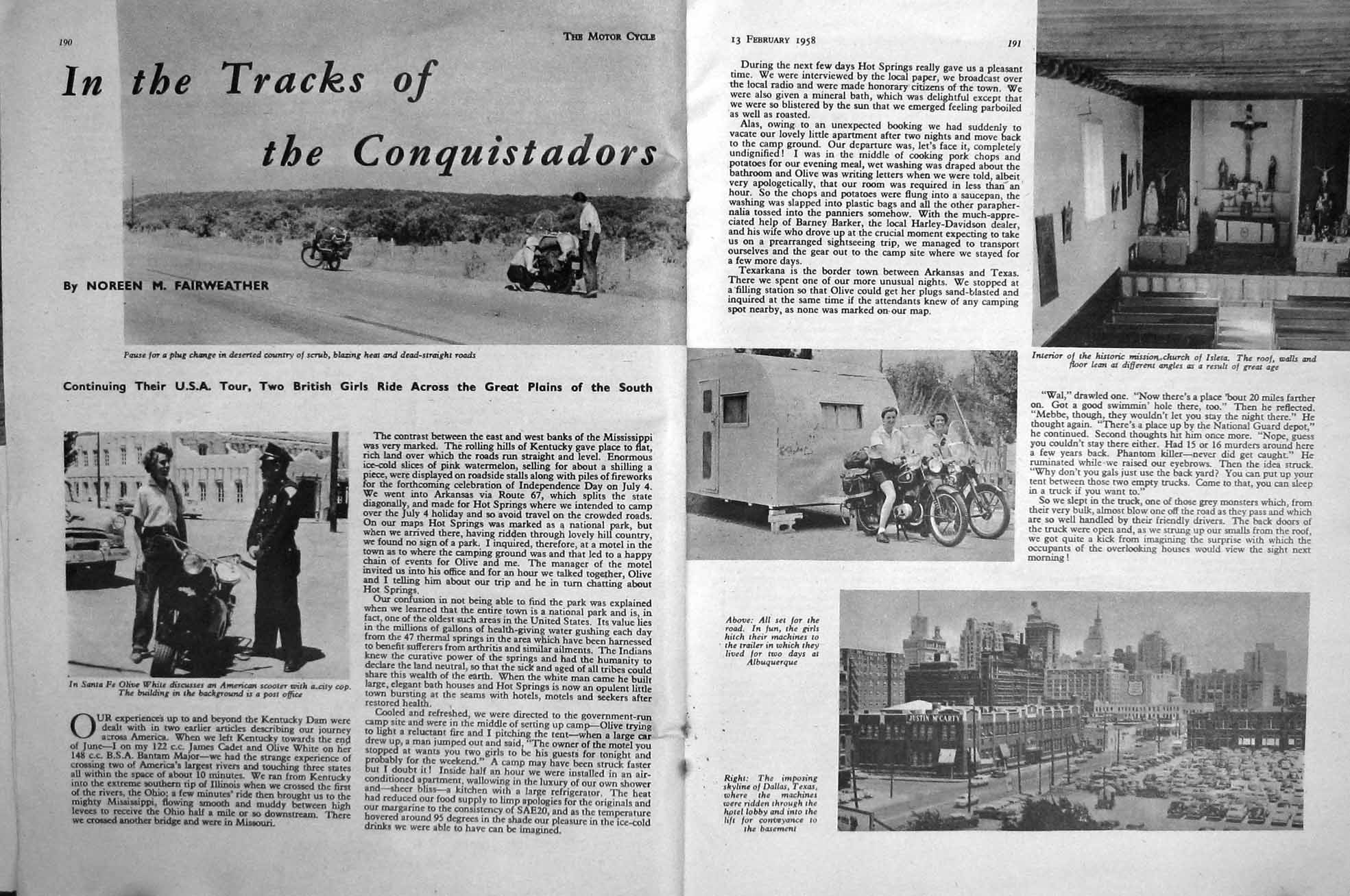 Old Vintage Print Motor Cycle Magazine 1958 Norton Francis-Barnett Louis 20th