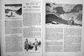 Original Old Vintage Print Motor Cycle Magazine B.S.A. 1954 Kenny Eggers Louis