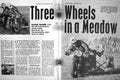 Original Old Vintage Print Motor Cycle Magazine 1963 Touring Scooter Deemster