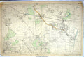 Antique Print Map England Street Plan London Chiselhurst Perry Camden C1950