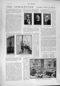 Original Old Antique Print 1900 Ship Victory Duke Teck Paul'S Cathedral Chatham