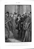 Original Old Antique Print 1900 War Office Morrow Battle Plumer Macdonald Clery