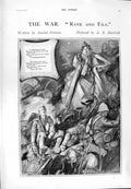 Original Old Antique Print 1900 War Siers Teck Gleichen Cecil Airlie Acheson