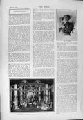 Original Old Antique Print 1900 Midsummer Night Dream Theatre Miss Lily Hanbury