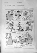 Old Antique Print 1900 Children Days Birth King Belgians Apollo Syracuse 20th