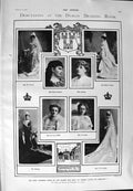 Old Antique Print 1900 Ormsby Nutting Willis Hardy Dublin Winchester Mary 20th