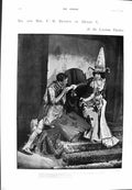 Old Antique Print 1900 Benson Henry V Lyceum Theatre Children Fairy Tale 20th