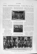 Old Antique Print 1900 Royal Irish Fusiliers Kruger Woodgate Stewart War 20th