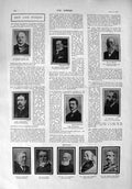 Original Old Antique Print 1900 Lawson Wilson Mellin Kilmarnock Crigg Atkinson