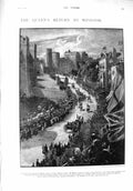 Old Antique Print 1900 Queen Windsor Castle Boer General Meyer Long Port 20th
