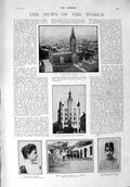 Old Antique Print 1900 Ottawa Canada Chotek Cronje Ferdinand Earl'S Court 20th