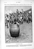 Original Old Antique Print 1900 Tommy Atkins War Sier Games Kruger Ladysmith