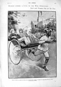 Old Antique Print 1900 Jack Tommy British Durban Cronje Bloemfontein War 20th