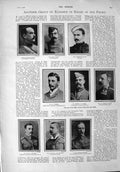 Old Antique Print 1900 War Mitford Forbes Colvin Anton Lang Ober-Ammergau 20th
