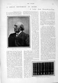 Old Antique Print 1900 Thomas Hodgkin Yu-Wei Funeral Chang Cloth Horses 20th