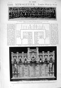 Old Antique Print 1900 Monument Buffs Canterbury Dublin Zebra Zoo Sheep 20th