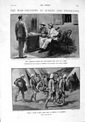 Old Antique Print 1900 Lord Salisbury Edward Cecil Hospital Africa Kopjes 20th