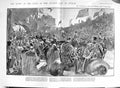 Old Antique Print 1900 Queen Victoria Dublin Lord Mayor Ireland Horses 20th