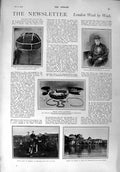 Old Antique Print 1900 Celtic Relics Golf Shetland Geneva Bisley Shooting 20th
