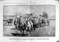 Old Antique Print 1900 Lord Roberts War Africa Pretoria Transvaal Horses 0 20th