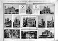 Antique Old Print 1900 Paris Exhibition Greece Britain Portugal War China 20th