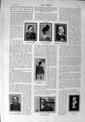 Original Old Antique Print 1900 Peel Blake Hay Bust Dante Prinsep Canal Antwerp
