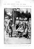 Old Antique Print 1900 Lord Roberts Army War Pretoria Oxen Bridge Ingogo 20th