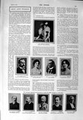 Old Antique Print 1900 Lady Churchill Davies Hodges Richmond Ethel Ship 20th