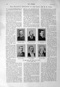 Old Antique Print 1900 Cape Colony Sprigg Faure Graham Smartt Wackermann 20th