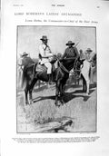 Old Antique Print 1900 Boer War Louis Botha Castle Fredensborg Copenhagen 20th