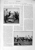 Old Antique Print 1900 Prisoners Siberia Ladies Fashion Voile Directoire 20th