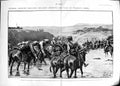 Original Old Antique Print 1900 General French War Siers Vaal Viljoen Drift